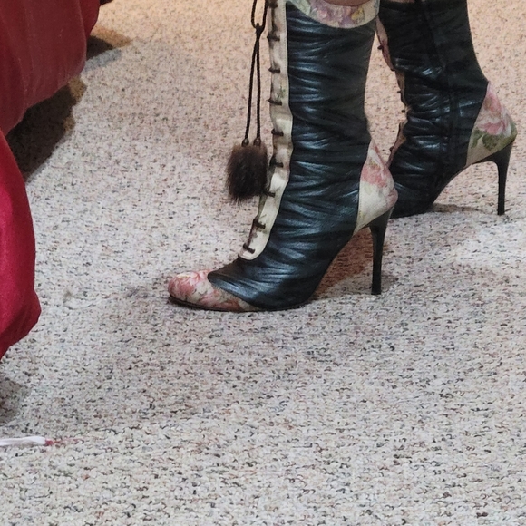 Boots by Sacco with mink tassels size 40 - Picture 5 of 12